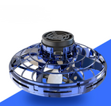 Mini Fingertip Gyro Interactive Decompression Toy Drone LED UFO Type Flying Helicopter Spinner Toy Kids - Kong Shop Official